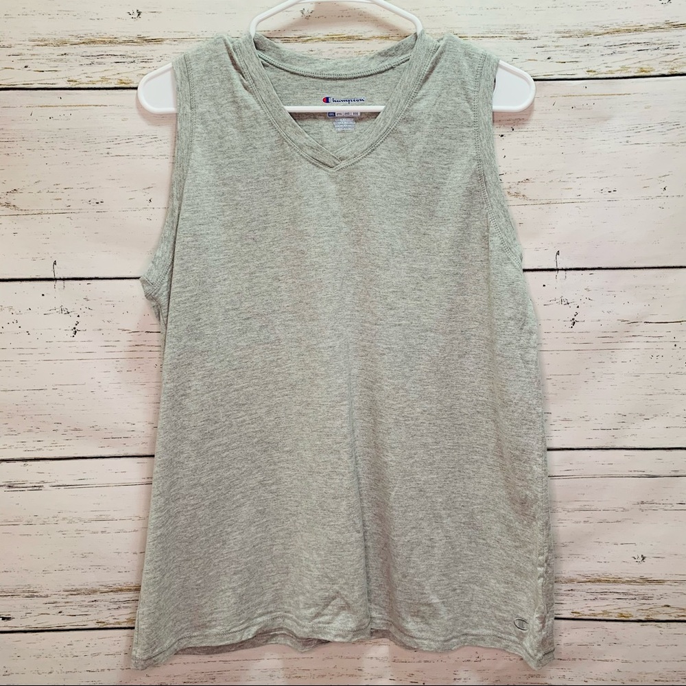 Champion gray sleeveless shirt